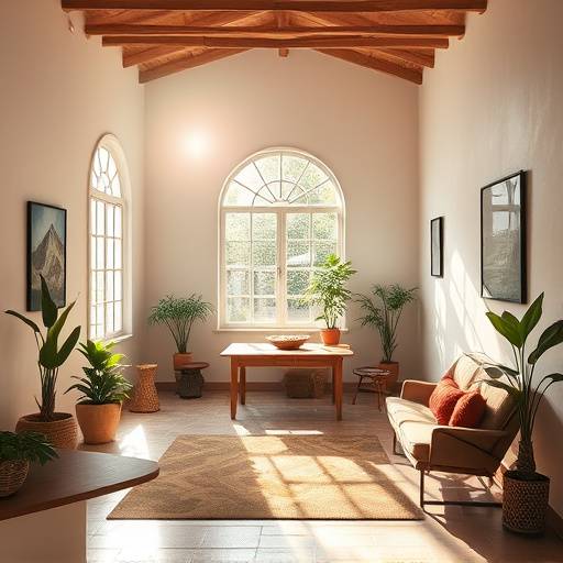 Interior do Estüdio Luz & Alma em Salvador